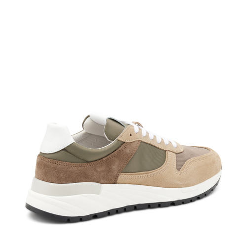 Suede and fabric sneakers - Frau Shoes | Official Online Shop