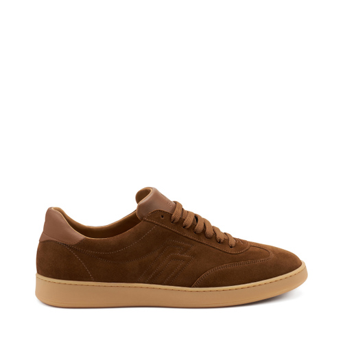 Suede sneakers with amber sole - Frau Shoes | Official Online Shop