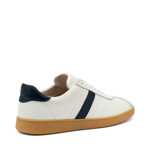 Sneaker aus Leder mit bernsteinfarbener Sohle - Frau Shoes | Official Online Shop