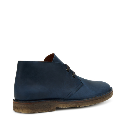 Nubuck desert boots with crepe sole - Frau Shoes | Official Online Shop