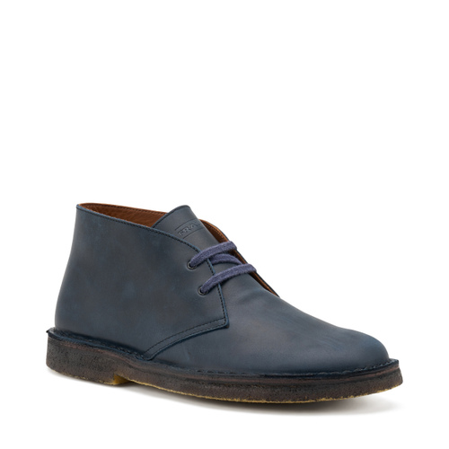 Nubuck desert boots with crepe sole - Frau Shoes | Official Online Shop