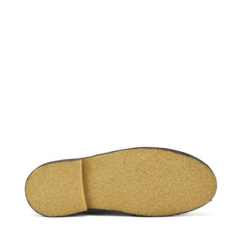 Nubuck desert boots with crepe sole - Frau Shoes | Official Online Shop