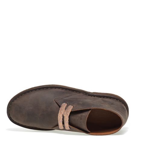 Desert boot in nabuk con suola Crepe - Frau Shoes | Official Online Shop