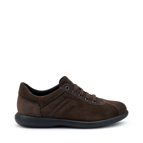 Lässiger Sneaker aus Veloursleder - Frau Shoes | Official Online Shop