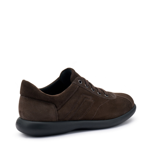 Lässiger Sneaker aus Veloursleder - Frau Shoes | Official Online Shop