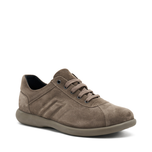 Lässiger Sneaker aus Veloursleder - Frau Shoes | Official Online Shop