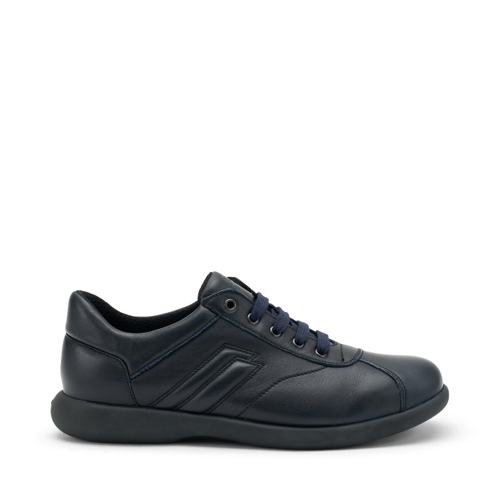 Lässiger Leder-Sneaker - Frau Shoes | Official Online Shop