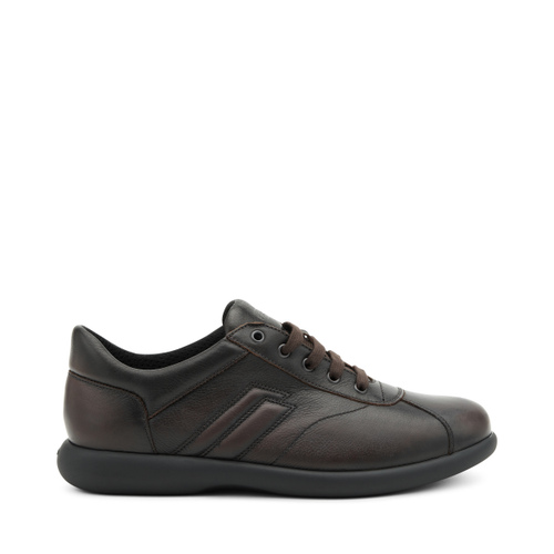 Lässiger Leder-Sneaker - Frau Shoes | Official Online Shop