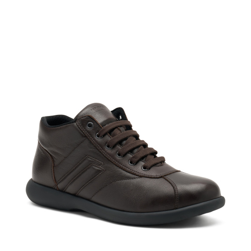 Casual leather high-top sneakers - Frau Shoes | Official Online Shop