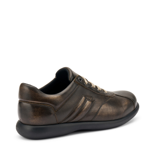 Casual distressed-effect leather sneakers - Frau Shoes | Official Online Shop