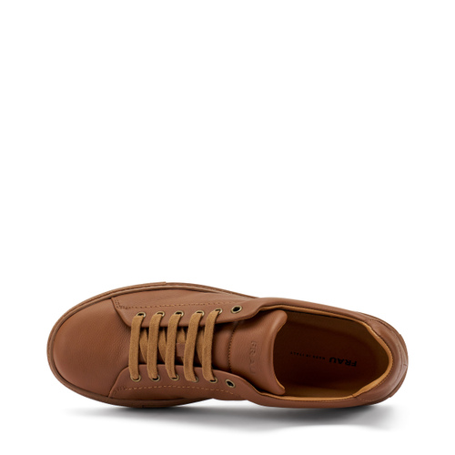 Schnürschuh aus Leder im Color-Blocking - Frau Shoes | Official Online Shop