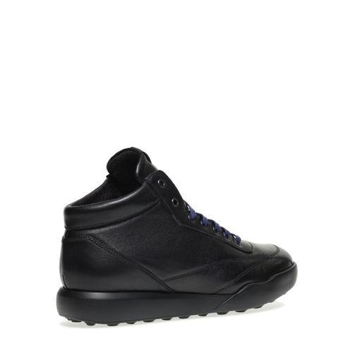 Leather high-top city sneakers with ultra-light XL® sole - Frau Shoes | Official Online Shop