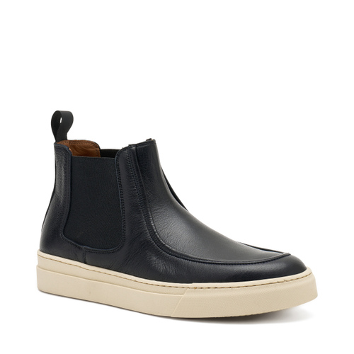 Leather Chelsea boots with apron toe - Frau Shoes | Official Online Shop