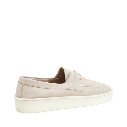 Deconstructed suede 4-hole sneakers - Frau Shoes | Official Online Shop