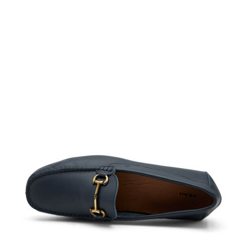 Leather driving shoes with clasp detailing - Frau Shoes | Official Online Shop