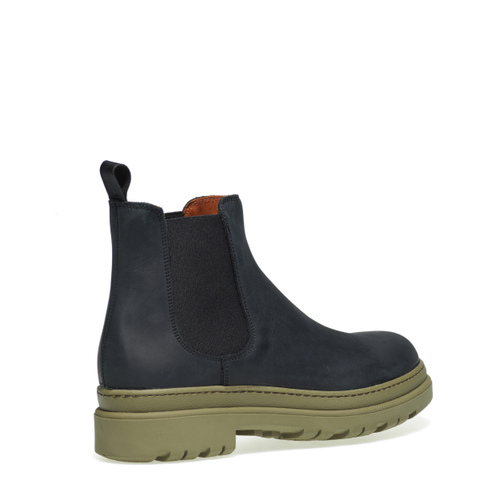 Work Chelsea boots in distressed-effect leather - Frau Shoes | Official Online Shop
