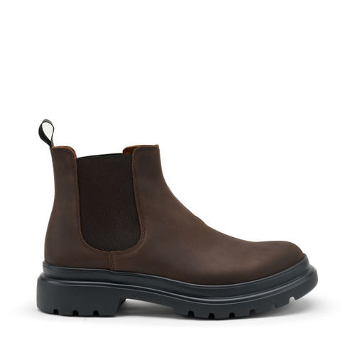 Nubuck Chelsea boots with EVA sole - Frau Shoes | Official Online Shop