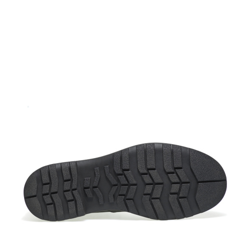Colour-block vintage-effect nubuck hiking boots - Frau Shoes | Official Online Shop
