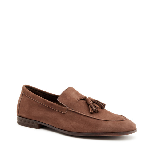 Suede loafers with tassel detail - Frau Shoes | Official Online Shop