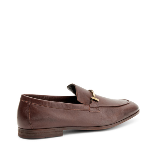 Mocassino sfinato in pelle con morsetto - Frau Shoes | Official Online Shop