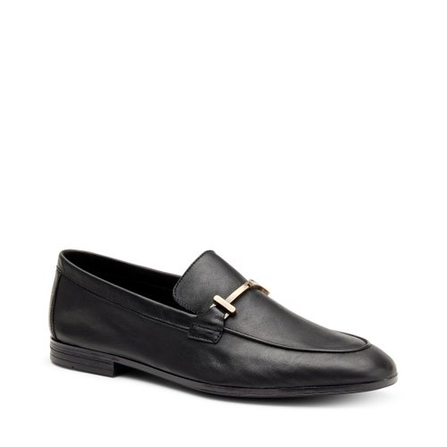 Tapered leather loafers with clasp detail - Frau Shoes | Official Online Shop