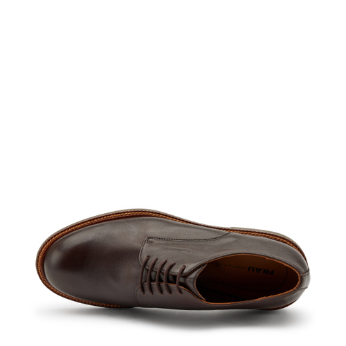 Allacciata in pelle con suola a contrasto - Frau Shoes | Official Online Shop
