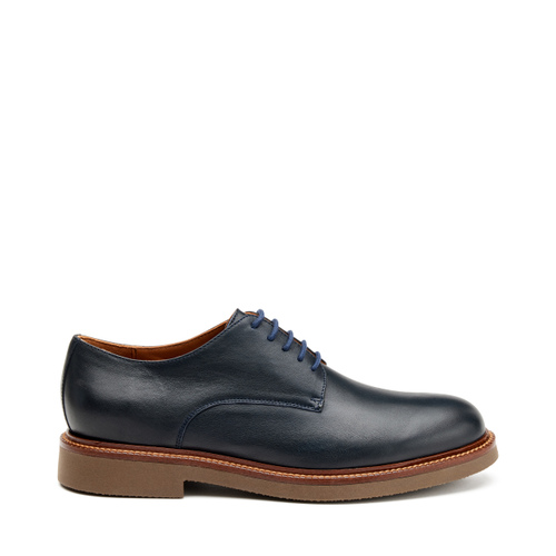 Leather lace-ups with contrasting sole - Frau Shoes | Official Online Shop