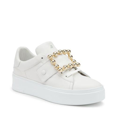 Sneakers in pelle con accessorio a semisfere - Frau Shoes | Official Online Shop