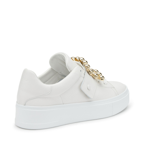 Sneakers in pelle con accessorio a semisfere - Frau Shoes | Official Online Shop