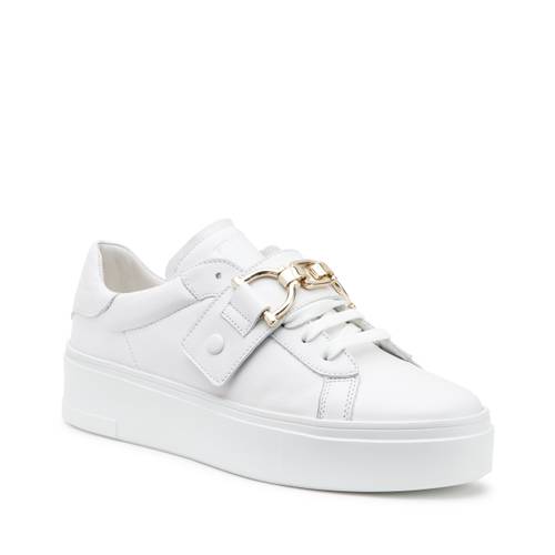 Sneaker casual in pelle con morsetto - Frau Shoes | Official Online Shop