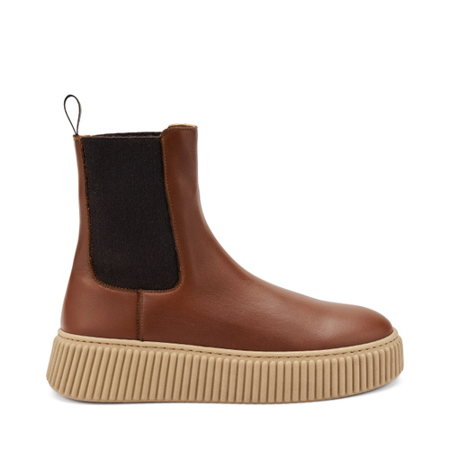 Beatles in pelle con suola scanalata - Frau Shoes | Official Online Shop