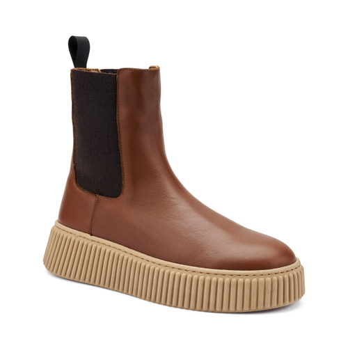 Beatles in pelle con suola scanalata - Frau Shoes | Official Online Shop