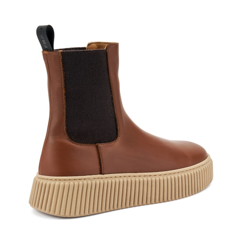 Beatles in pelle con suola scanalata - Frau Shoes | Official Online Shop