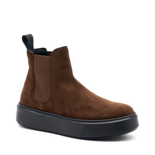 Casual suede Chelsea boots Col. Brown Frau