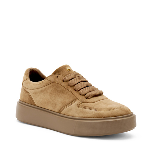 Plateau-Sneaker aus Veloursleder - Frau Shoes | Official Online Shop