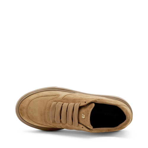 Plateau-Sneaker aus Veloursleder - Frau Shoes | Official Online Shop