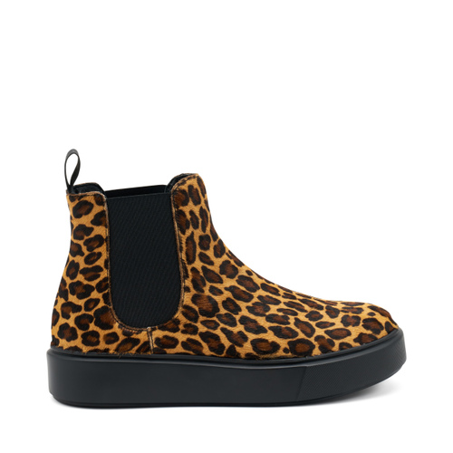 Casual animal-print Chelsea boots - Frau Shoes | Official Online Shop