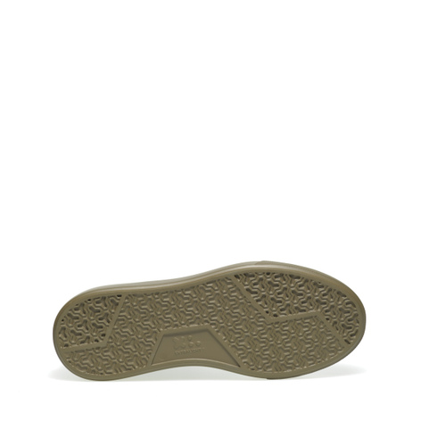 Leather combat boots wool-effect laces - Frau Shoes | Official Online Shop