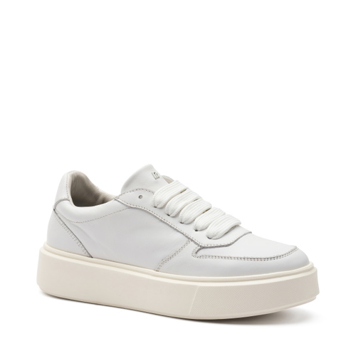 Plateau-Sneaker aus Leder - Frau Shoes | Official Online Shop