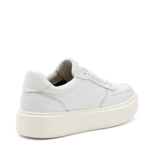Plateau-Sneaker aus Leder - Frau Shoes | Official Online Shop