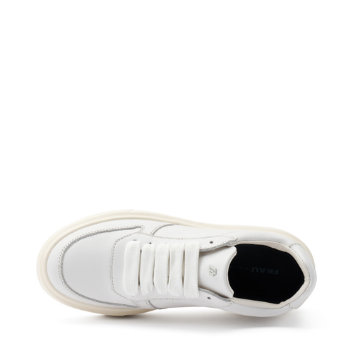 Plateau-Sneaker aus Leder - Frau Shoes | Official Online Shop