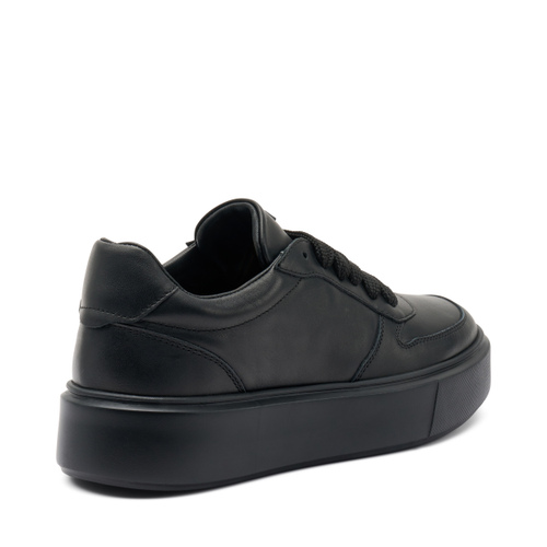 Leather flatform shoes store