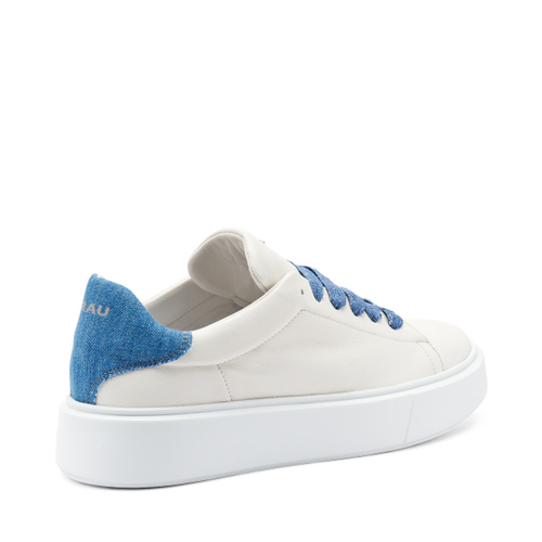 Sneaker mit Einsatz aus Denim - Frau Shoes | Official Online Shop
