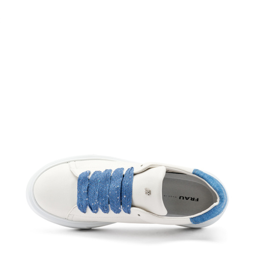 Sneaker mit Einsatz aus Denim - Frau Shoes | Official Online Shop