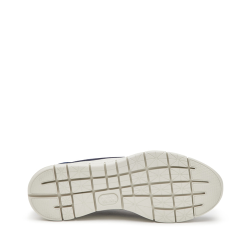 Sporty perforated suede sneakers - Frau Shoes | Official Online Shop