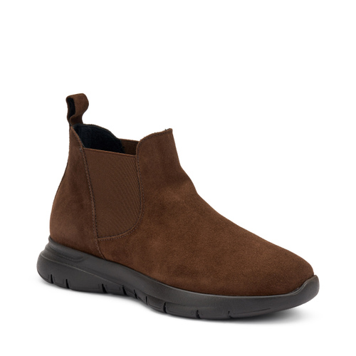 Suede comfort tech Chelsea boots - Frau Shoes | Official Online Shop