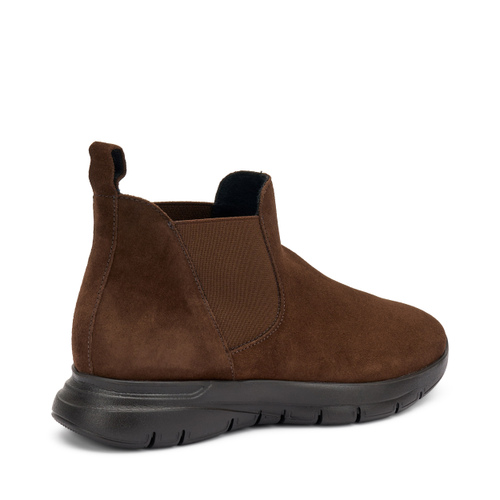Suede comfort tech Chelsea boots - Frau Shoes | Official Online Shop