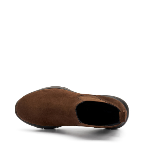 Suede comfort tech Chelsea boots - Frau Shoes | Official Online Shop