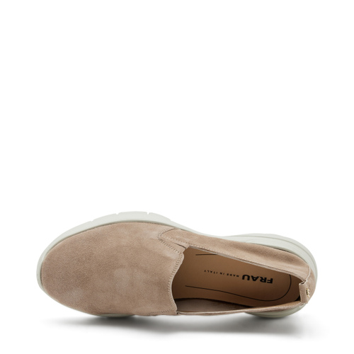 Extra-light suede slip-ons - Frau Shoes | Official Online Shop