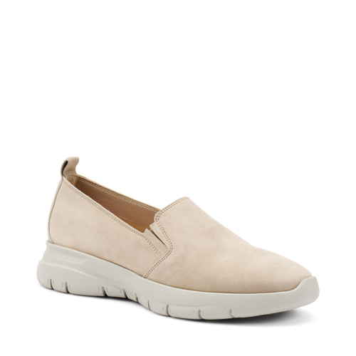 Extraleichter Slip-On aus Veloursleder - Frau Shoes | Official Online Shop